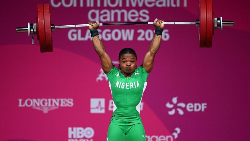 Nigeria weightlifter Rafiatu Folashade Lawal