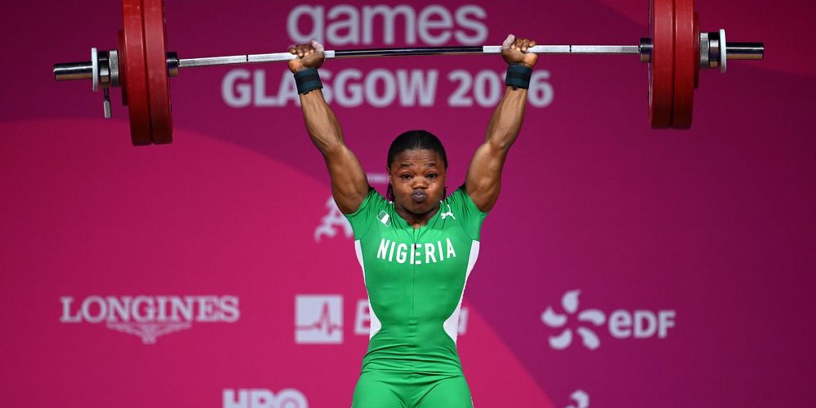 Nigeria weightlifter Rafiatu Folashade Lawal