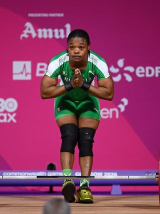 Nigeria weightlifter Rafiatu Folashade Lawal