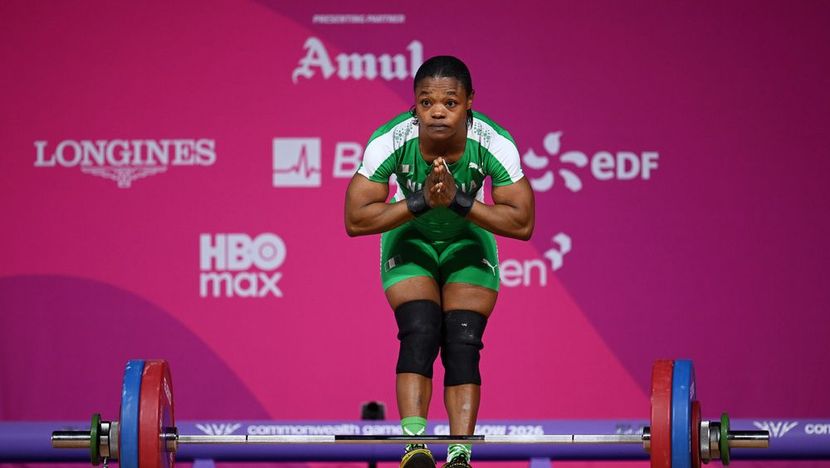 Nigeria weightlifter Rafiatu Folashade Lawal