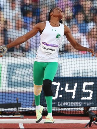 Nigeria Para athlete discus Goodness Nwachukwu