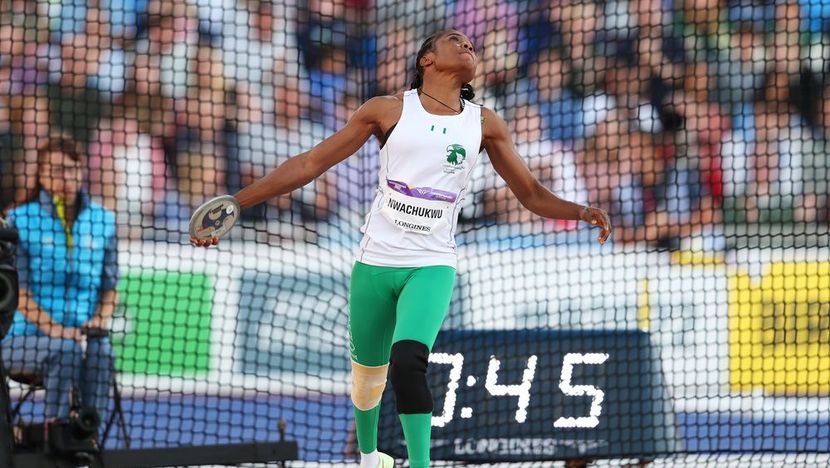 Nigeria Para athlete discus Goodness Nwachukwu