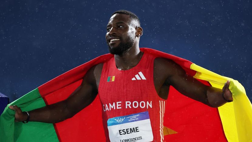 Emmanuel Eseme Cameroon 100m athletics