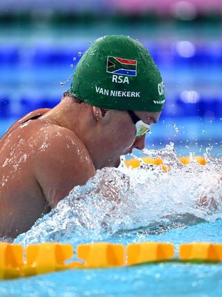 Lara van Niekerk South Africa swimming