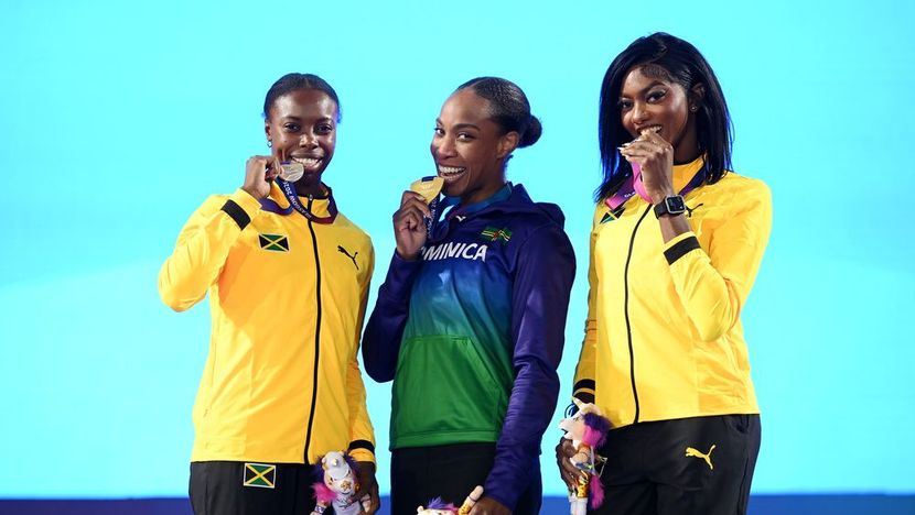 Thea Lafond Dominica Ackelia Smith Jamaica Shantae Foreman Jamaica