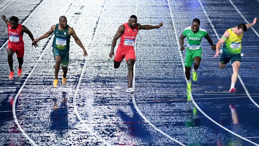Emmanuel Eseme Cameroon 100m athletics