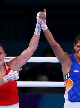 Michaela Walsh Northern Ireland Jaismine Jaismine India Boxing