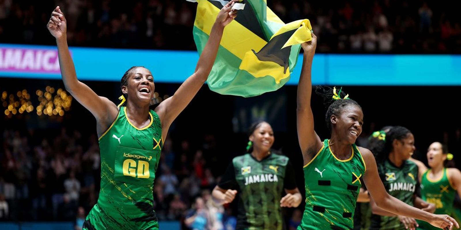 Jamaica celebrate Netball