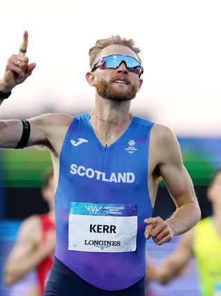 Scotland's Josh Kerr wins the Mile at Glasgow 2026