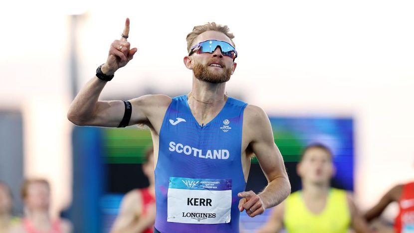 Scotland's Josh Kerr wins the Mile at Glasgow 2026