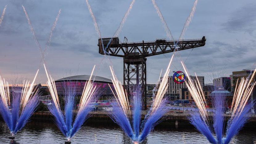 Glasgow 2026 Closing Ceremony Fireworks